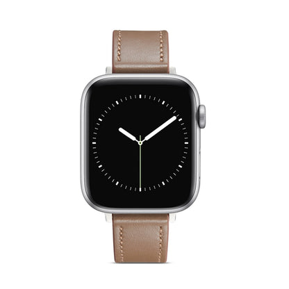 Nail Button Watch Band For Apple Watch Series 9&8&7 41mm / SE 3&SE 2&6&SE&5&4 40mm / 3&2&1 38mm(Brown) by bashfashion