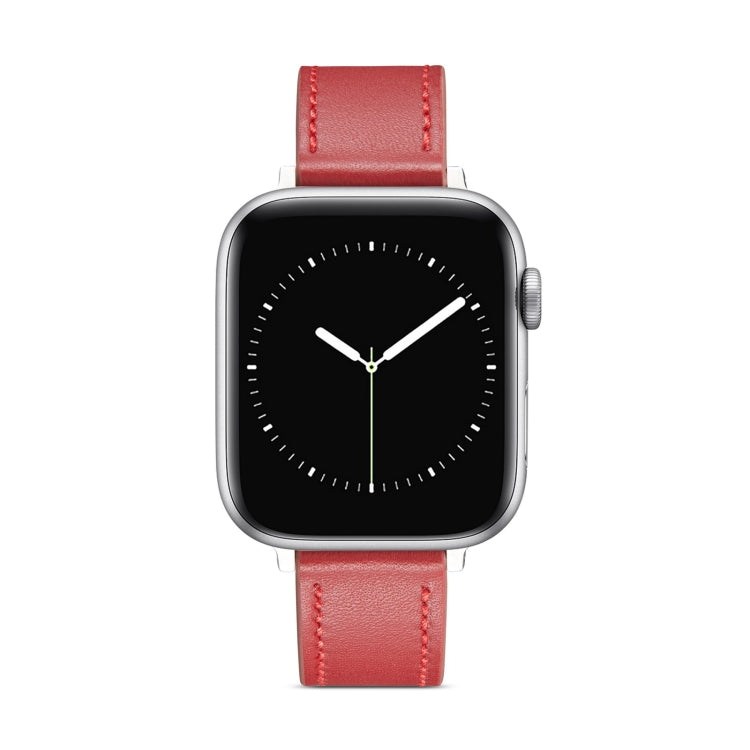 Nail Button Watch Band For Apple Watch Ultra 49mm&Watch Ultra 2 49mm / Series 9&8&7 45mm / SE 3&SE 2&6&SE&5&4 44mm / 3&2&1 42mm(Dark Red) by bashfashion