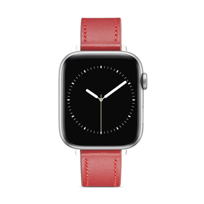 Nail Button Watch Band For Apple Watch Ultra 49mm&Watch Ultra 2 49mm / Series 9&8&7 45mm / SE 3&SE 2&6&SE&5&4 44mm / 3&2&1 42mm(Dark Red) by bashfashion