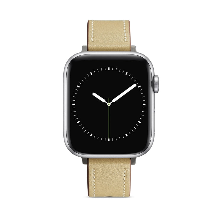 Nail Button Watch Band For Apple Watch Ultra 49mm&Watch Ultra 2 49mm / Series 9&8&7 45mm / SE 3&SE 2&6&SE&5&4 44mm / 3&2&1 42mm(Apricot) by bashfashion