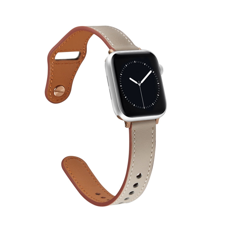 Nail Button Watch Band For Apple Watch Ultra 49mm&Watch Ultra 2 49mm / Series 9&8&7 45mm / SE 3&SE 2&6&SE&5&4 44mm / 3&2&1 42mm(Tooth White) by bashfashion