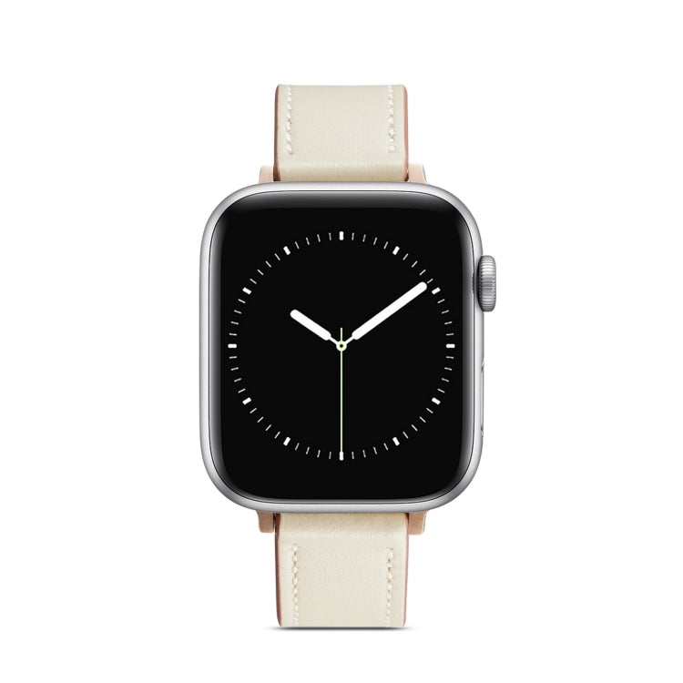 Nail Button Watch Band For Apple Watch Ultra 49mm&Watch Ultra 2 49mm / Series 9&8&7 45mm / SE 3&SE 2&6&SE&5&4 44mm / 3&2&1 42mm(Beige) by bashfashion