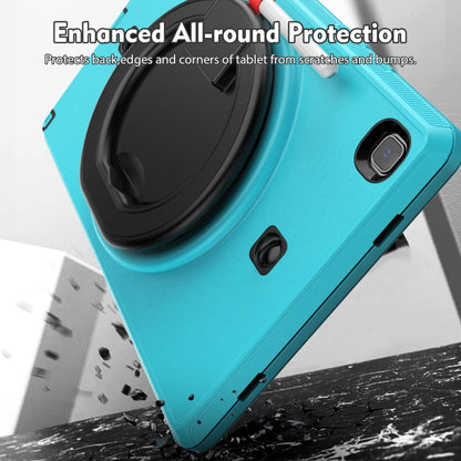 For Samsung Galaxy Tab A7 10.4 2020 TPU + PC Tablet Case(Light Blue) by bashfashion