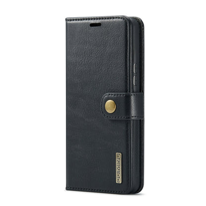 For Samsung Galaxy A53 5G DG.MING Crazy Horse Texture Detachable Magnetic Leather Phone Case(Black) by DG.MING