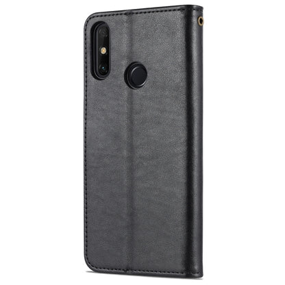 For Huawei Enjoy 20e AZNS Sheepskin Texture Flip Leather Phone Case(Black) by AZNS