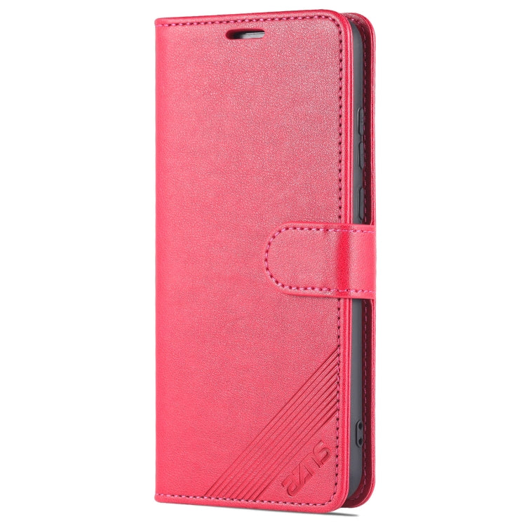 For Huawei Enjoy 20e AZNS Sheepskin Texture Flip Leather Phone Case(Red) by AZNS
