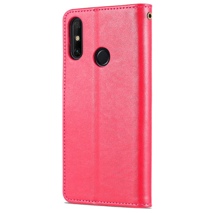 For Huawei Enjoy 20e AZNS Sheepskin Texture Flip Leather Phone Case(Red) by AZNS