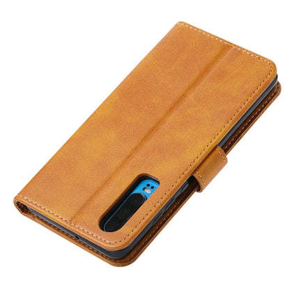 For Huawei P30 GUSSIM Business Style Horizontal Flip Leather Case with Holder & Card Slots & Wallet(Red) by GUSSIM