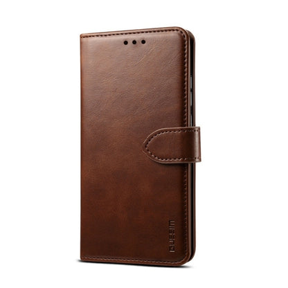 For Huawei P30 Lite GUSSIM Business Style Horizontal Flip Leather Case with Holder & Card Slots & Wallet(Brown) by GUSSIM