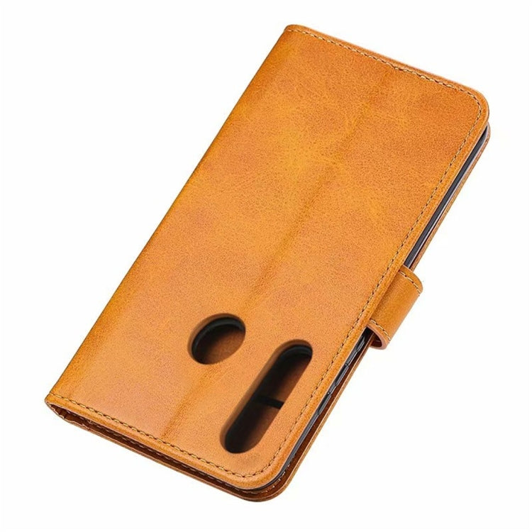 For Huawei P30 Lite GUSSIM Business Style Horizontal Flip Leather Case with Holder & Card Slots & Wallet(Brown) by GUSSIM