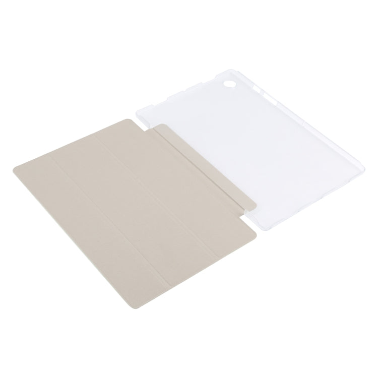 For Samsung Galaxy Tab A8 10.5 2021 X200 / X205 Silk Texture 3-fold Leather Tablet Case(Green) by bashfashion