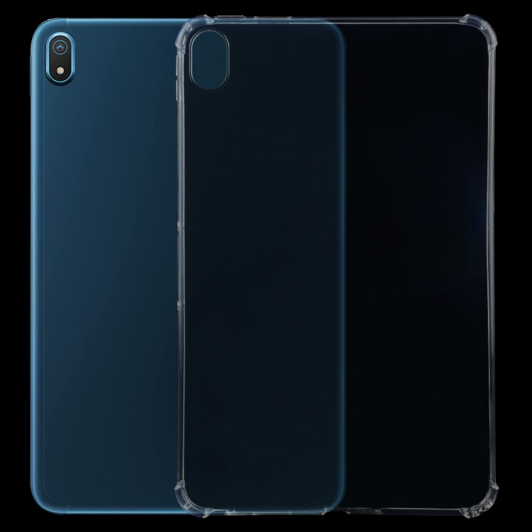 For Nokia T20 0.75mm Four-corner Shockproof Transparent TPU Tablet Case by bashfashion
