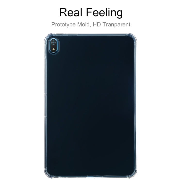 For Nokia T20 0.75mm Four-corner Shockproof Transparent TPU Tablet Case by bashfashion