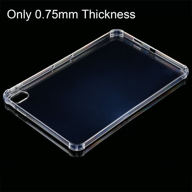 For Nokia T20 0.75mm Four-corner Shockproof Transparent TPU Tablet Case by bashfashion