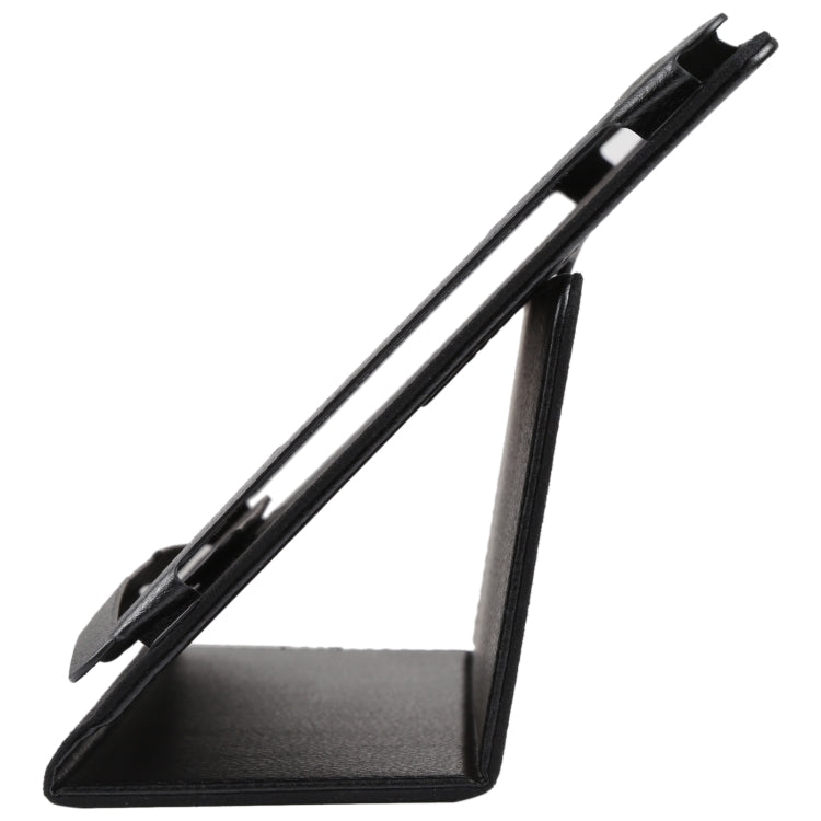 For Samsung Galaxy Tab A8 10.5 2021 Litchi Texture Solid Color Leather Tablet Case(Black) by bashfashion