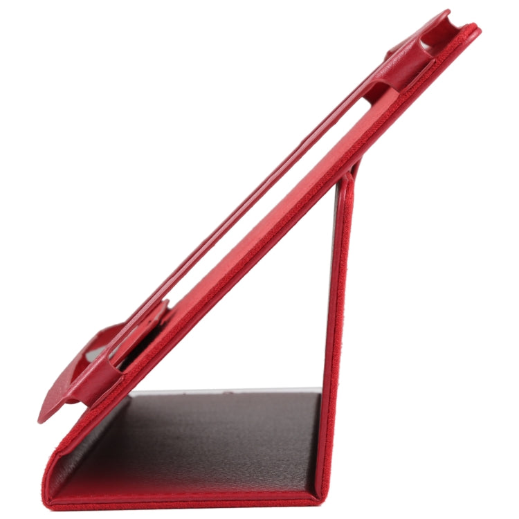 For Samsung Galaxy Tab A8 10.5 2021 Litchi Texture Solid Color Leather Tablet Case(Red) by bashfashion