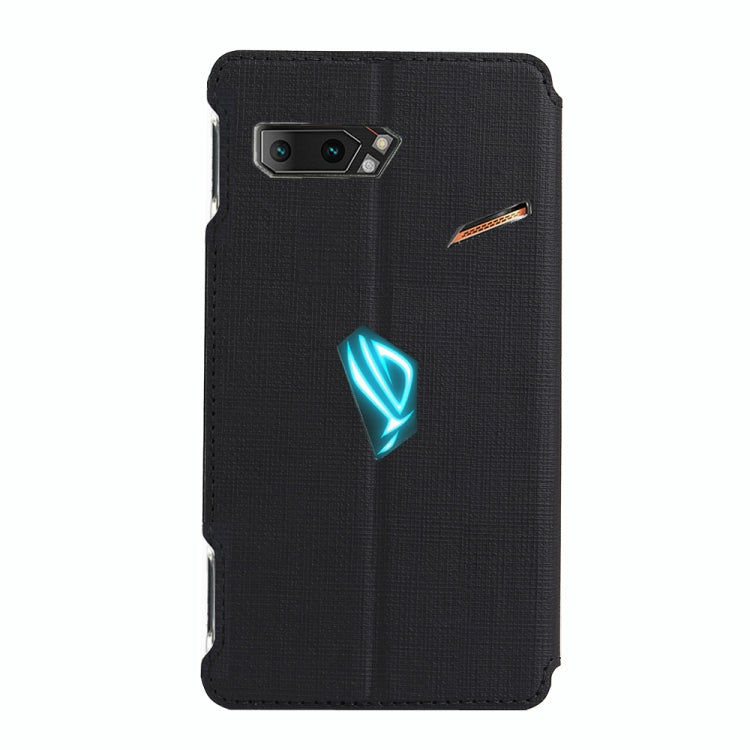 For Asus ROG Phone II (ZS660KL) ViLi Magnet Horizontal Flip Shockproof TPU + PU Leather Protective Case Card Slot & Holder(Black) by ViLi