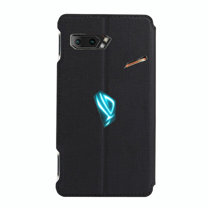 For Asus ROG Phone II (ZS660KL) ViLi Magnet Horizontal Flip Shockproof TPU + PU Leather Protective Case Card Slot & Holder(Black) by ViLi