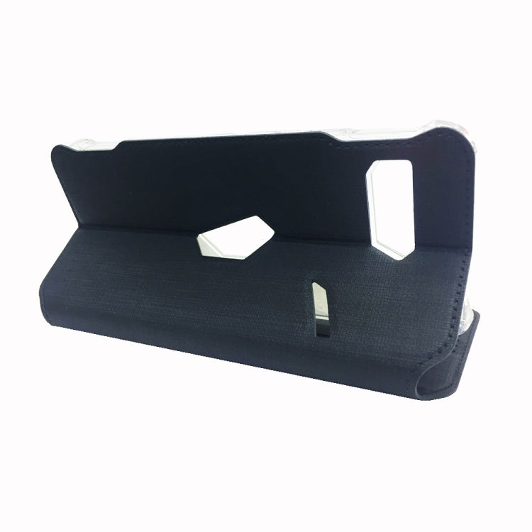 For Asus ROG Phone II (ZS660KL) ViLi Magnet Horizontal Flip Shockproof TPU + PU Leather Protective Case Card Slot & Holder(Black) by ViLi