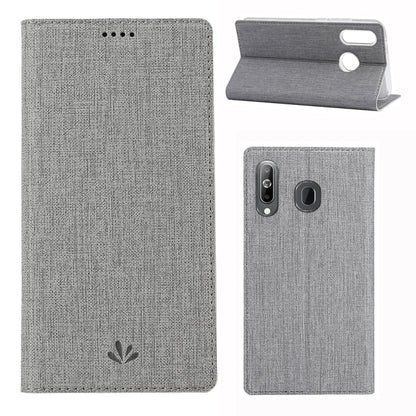 For Huawei Honor 9X & Honor 9X Premium ViLi Fingerprint HoleMagnet Horizontal Flip Shockproof TPU + PU Leather Protective Case Card Slot & Holder(Grey) by ViLi