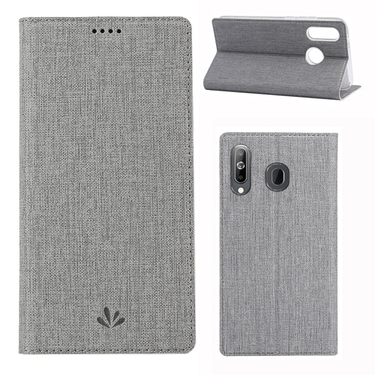 For Huawei Honor 9X & Honor 9X Premium ViLi Fingerprint HoleMagnet Horizontal Flip Shockproof TPU + PU Leather Protective Case Card Slot & Holder(Grey) by ViLi