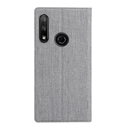 For Huawei Honor 9X & Honor 9X Premium ViLi Fingerprint HoleMagnet Horizontal Flip Shockproof TPU + PU Leather Protective Case Card Slot & Holder(Grey) by ViLi