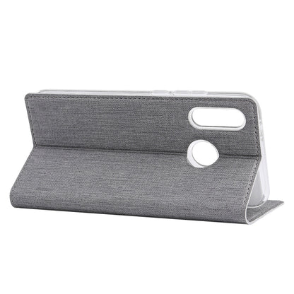 For Huawei Honor 9X & Honor 9X Premium ViLi Fingerprint HoleMagnet Horizontal Flip Shockproof TPU + PU Leather Protective Case Card Slot & Holder(Grey) by ViLi