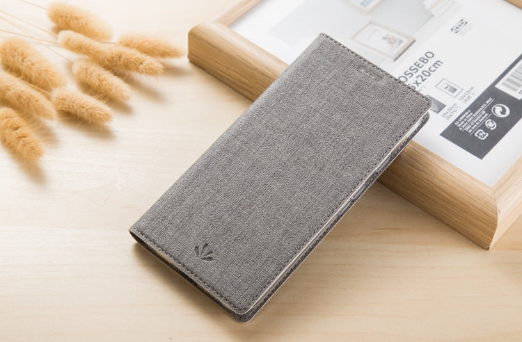 For Huawei Honor 9X & Honor 9X Premium ViLi Fingerprint HoleMagnet Horizontal Flip Shockproof TPU + PU Leather Protective Case Card Slot & Holder(Grey) by ViLi