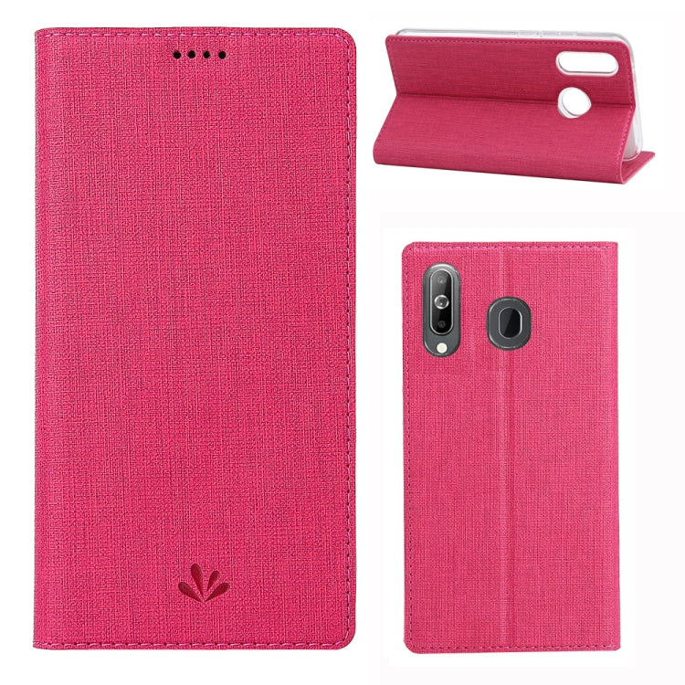 For Huawei Honor 9X & Honor 9X Premium ViLi Fingerprint HoleMagnet Horizontal Flip Shockproof TPU + PU Leather Protective Case Card Slot & Holder(Pink) by ViLi