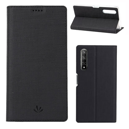 For Huawei Honor 9X Pro & Honor 9X & Y9s ViLi Magnet Horizontal Flip Shockproof TPU + PU Leather Protective Case Card Slot & Holder(Black) by ViLi