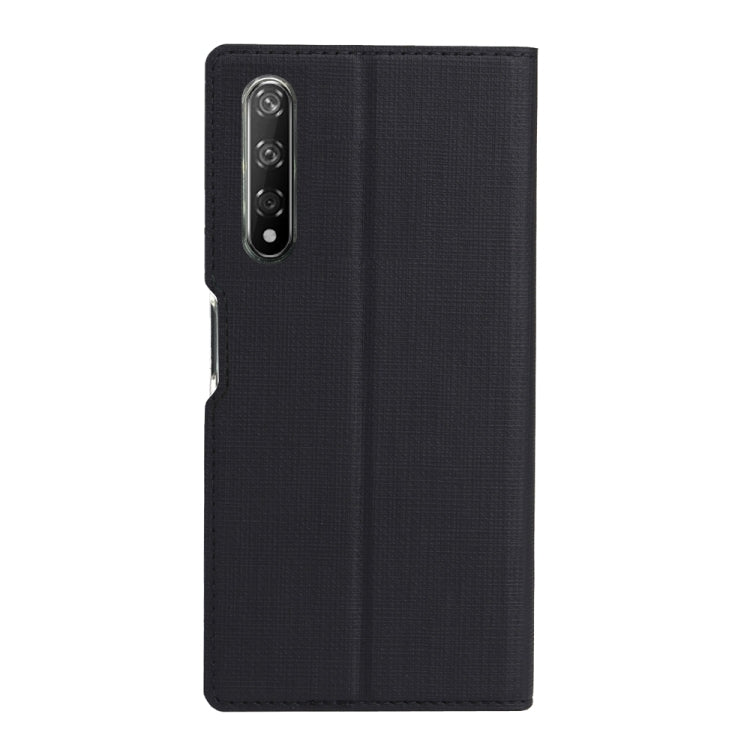 For Huawei Honor 9X Pro & Honor 9X & Y9s ViLi Magnet Horizontal Flip Shockproof TPU + PU Leather Protective Case Card Slot & Holder(Black) by ViLi