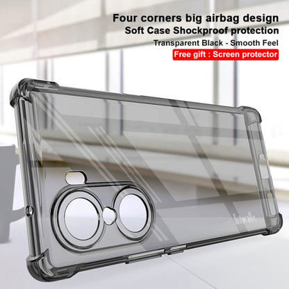 For Honor 60 5G imak All-inclusive Shockproof Airbag TPU Case with Screen Protector(Transparent) by imak