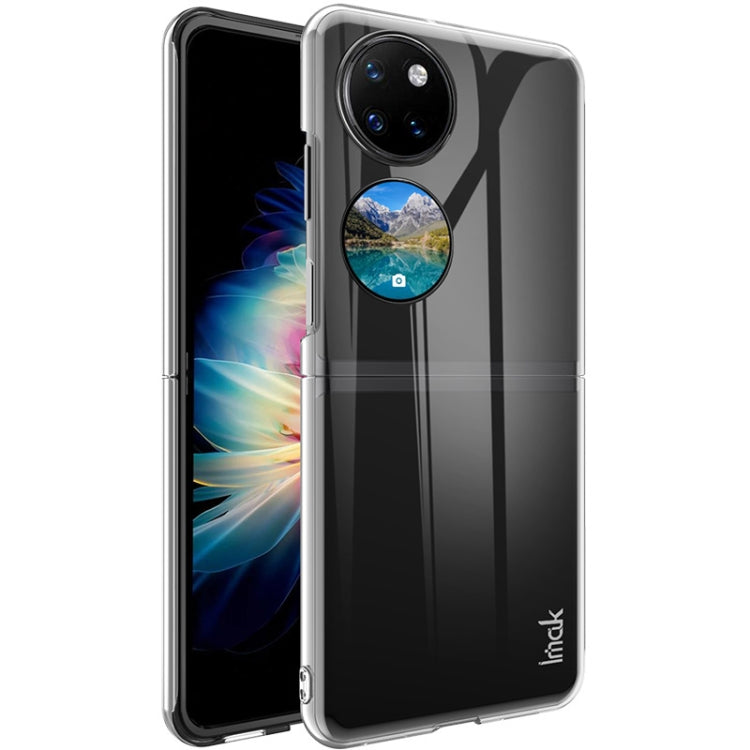 For Huawei P50 Pocket imak Wing II Wear-resisting Crystal Protective Case(Transparent) by imak