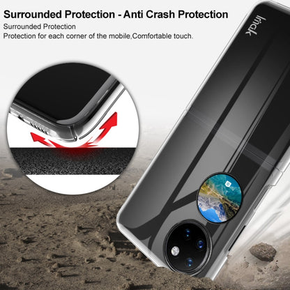 For Huawei P50 Pocket imak Wing II Wear-resisting Crystal Protective Case(Transparent) by imak