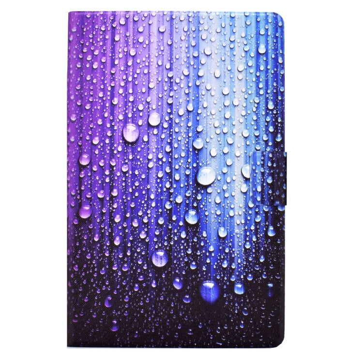 For Samsung Galaxy Tab A7 Lite Electric Pressed TPU Leather Tablet Case(Water Droplets) by bashfashion