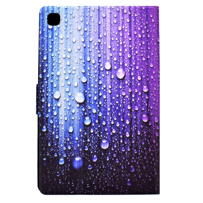 For Samsung Galaxy Tab A7 Lite Electric Pressed TPU Leather Tablet Case(Water Droplets) by bashfashion
