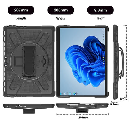 For MicroSoft Surface Pro 8 TPU + PC Tablet Case(Black) by bashfashion