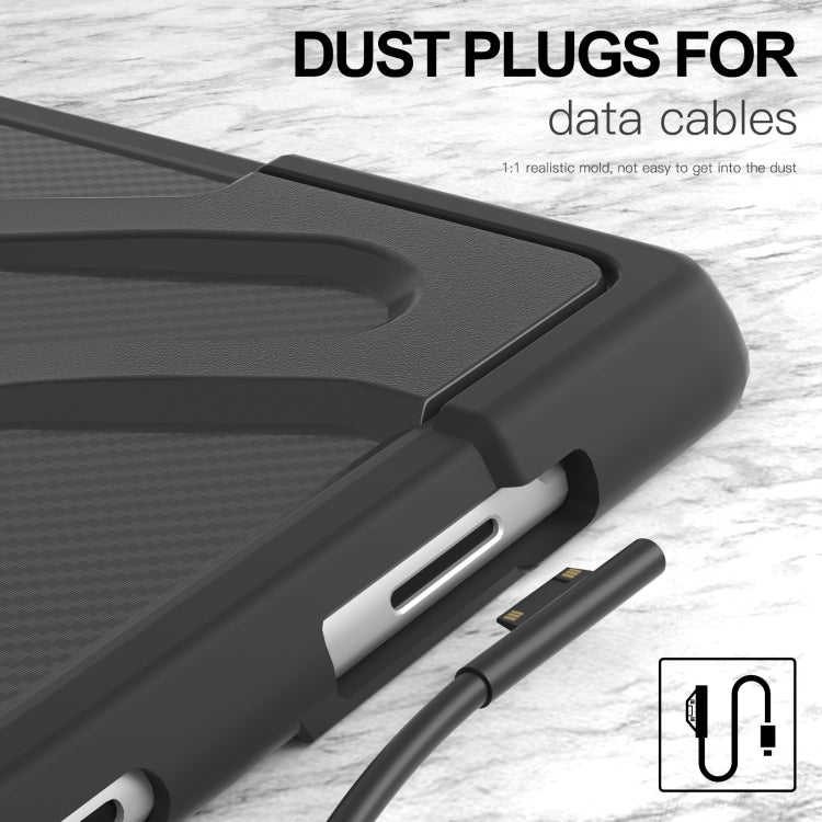 For MicroSoft Surface Pro 8 TPU + PC Tablet Case(Black) by bashfashion