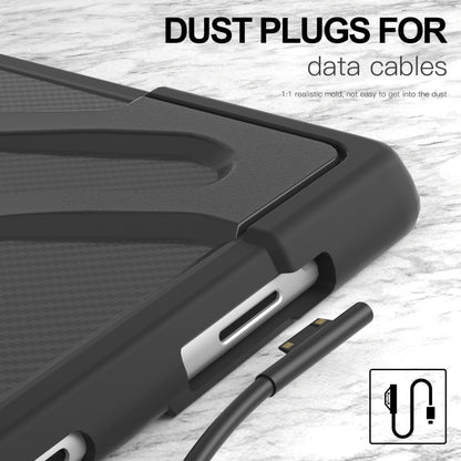 For MicroSoft Surface Pro 8 TPU + PC Tablet Case(Black) by bashfashion