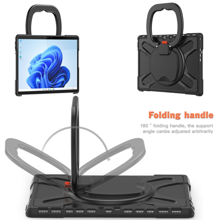 For MicroSoft Surface Pro 8 TPU + PC Tablet Case(Black) by bashfashion