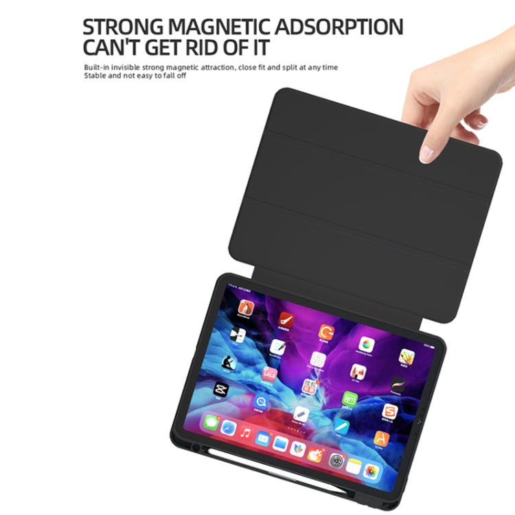 Magnetic Split Leather Smart Tablet Case For iPad mini 5 / mini 4(Lavender Purple) by bashfashion
