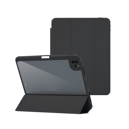 For iPad Pro 11 2022 / 2021 Magnetic Split Leather Smart Tablet Case(Black) by bashfashion