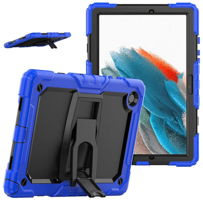 For Samsung Galaxy Tab A8 10.5 2021 Shockproof Black Silicone + PC Tablet Protective Case(Blue) by bashfashion