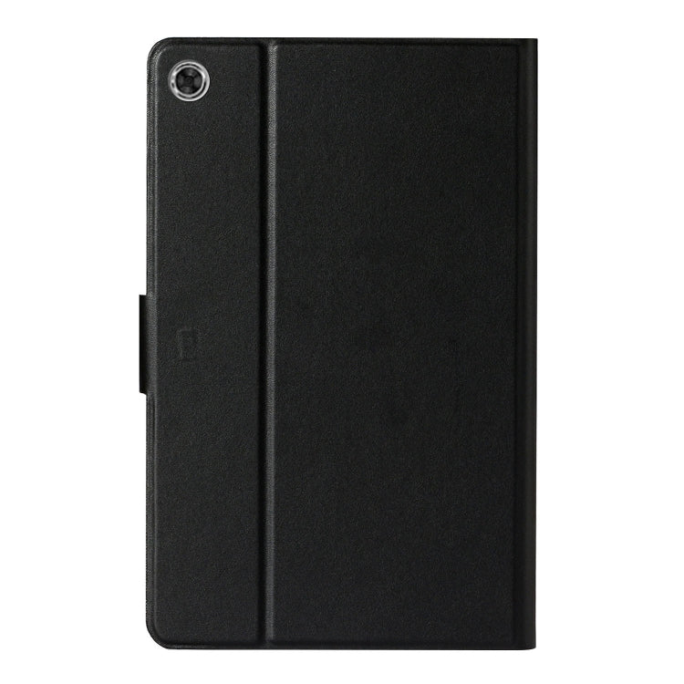 For Samsung Galaxy Tab A8 10.5 2021 Pure Color Leather Tablet Case(Black) by bashfashion