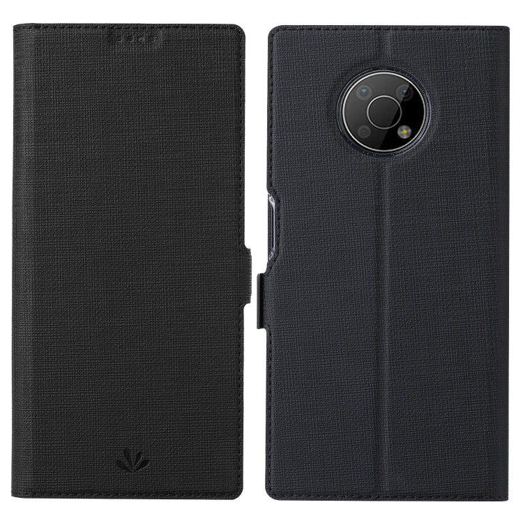 For Nokia G300 ViLi K Series Magnetic Buckle Leather Phone Case(Black) by ViLi
