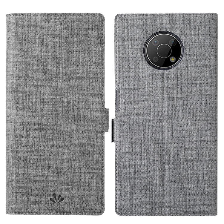 For Nokia G300 ViLi K Series Magnetic Buckle Leather Phone Case(Grey) by ViLi