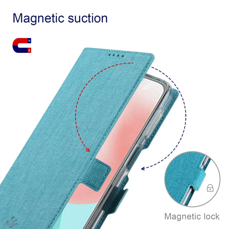 For Nokia G300 ViLi K Series Magnetic Buckle Leather Phone Case(Blue) by ViLi