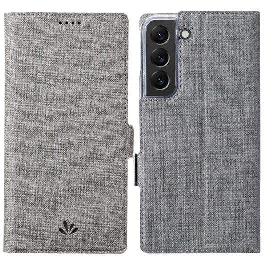 For Samsung Galaxy S22+ 5G ViLi K Series Magnetic Buckle Leather Phone Case(Grey) by ViLi