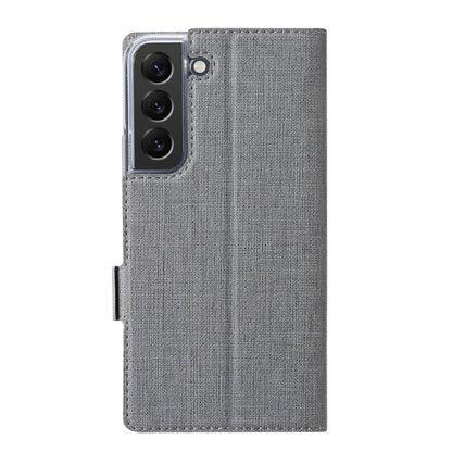 For Samsung Galaxy S22+ 5G ViLi K Series Magnetic Buckle Leather Phone Case(Grey) by ViLi