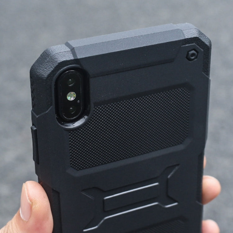 For iPhone XS Max FATBEAR Armor Shockproof Cooling Case(Black) by FATBEAR